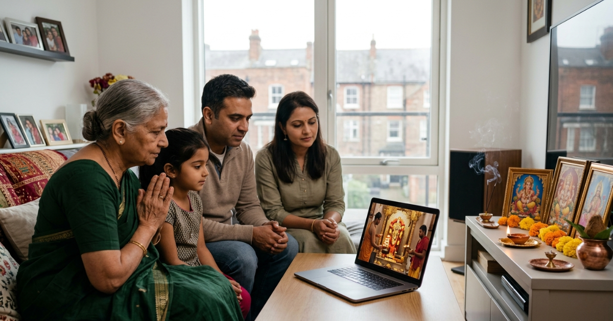 Beyond Boundaries: How Online Darshan Connects the Global Hindu Diaspora