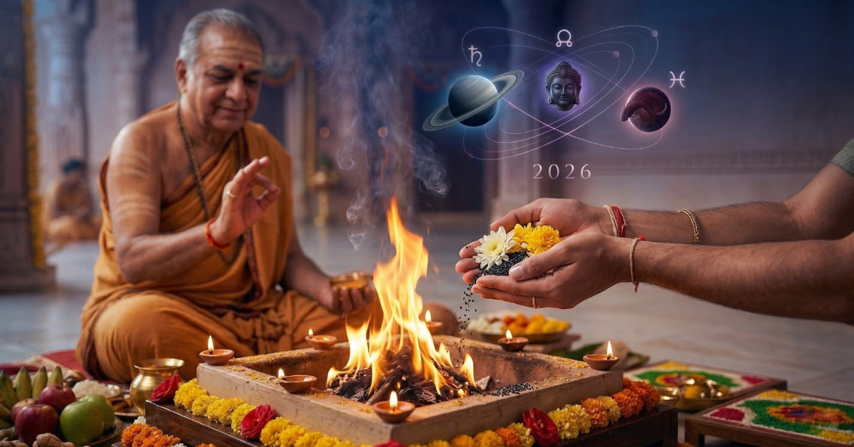 Planetary Transits 2026: Powerful Vedic Pujas to Reduce Shani, Rahu & Ketu Doshas