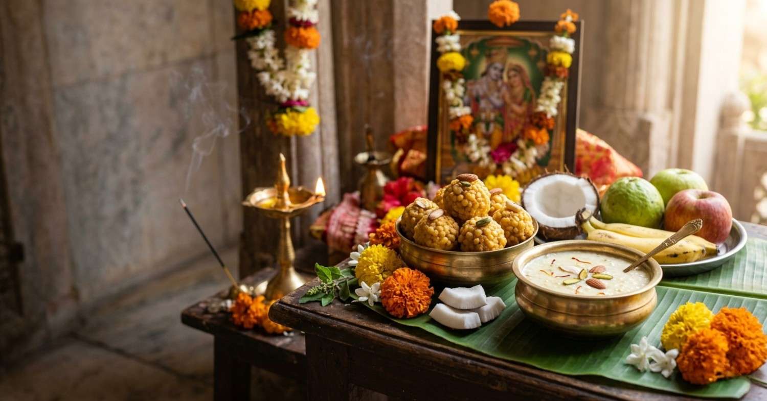 The Mythology Behind Prasad: Why Each Temple’s Sacred Food Carries a Different Divine Blessing